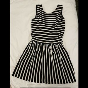 Maison Kisuné black and white dress / two piece